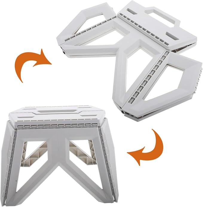 Zerodeko Folding Stool for Adults Portable Camping Stool Lightweight and Compact Versatile for Outdoor Activities