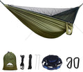 Camping Hammock - Portable Hammock with Mosquito Net Lightweight Backpacking Hammocks Swing Camping Accessories for Indoor Outdoor Beach Backyard Patio Travel Hiking