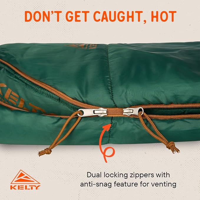Kelty Sleeping-Bags Kelty Mistral Synthetic Camping Sleeping Bag