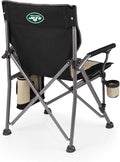Picnic TIME NFL Unisex-Adult NFL Outlander Folding Camping Chair with Cooler Heavy Duty Beach Chair