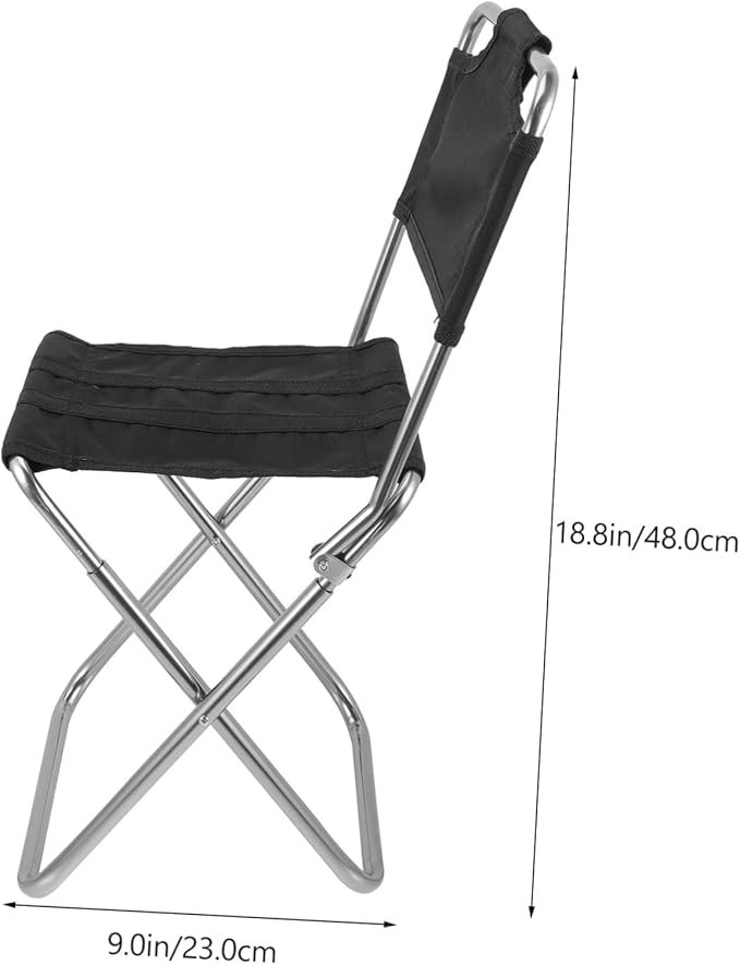 Beach Chair Folding Stool Portable and Collapsible Comfortable for Sedentary Use Suitable for Camping Fishing and Leisure