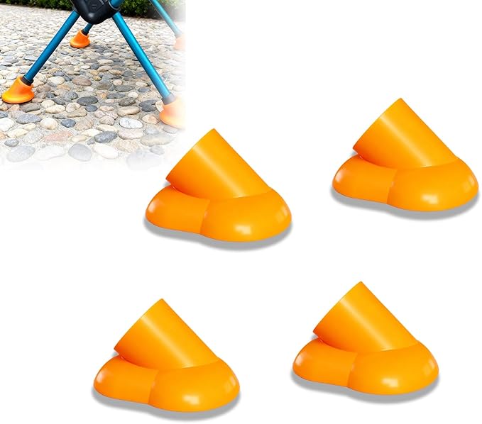 Compatible with Helinox and REI Chairs | Sand Feet Attachments | Chair Foot Extensions | Prevents Sinking | Easy to Install | Chairs Parts