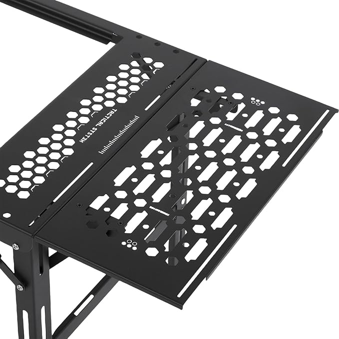 Folding Camping Table Lightweight Aluminum Alloy Portable Foldable Table for Outdoor Picnics Car Trips Hiking and Beach Outings