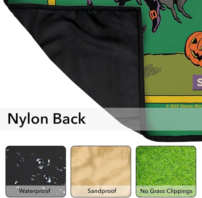 LOGOVISION Steven Rhodes Never Accept A Ride Outdoor Blanket for Picnic Beach Camping Park Tailgate 50x60