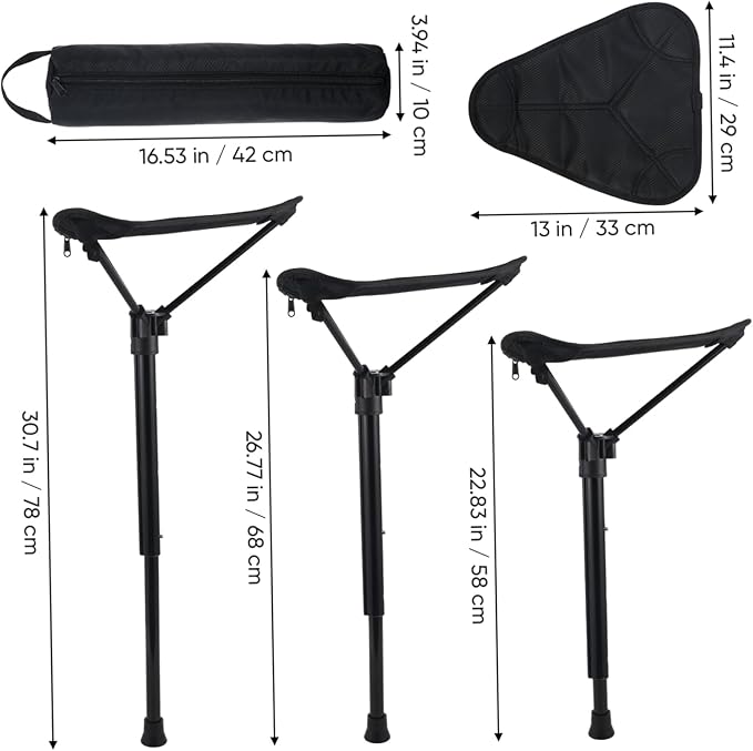 Portable Folding Chair Stadium Chair Folding Stool Home Stool Outdoor Camping Hiking