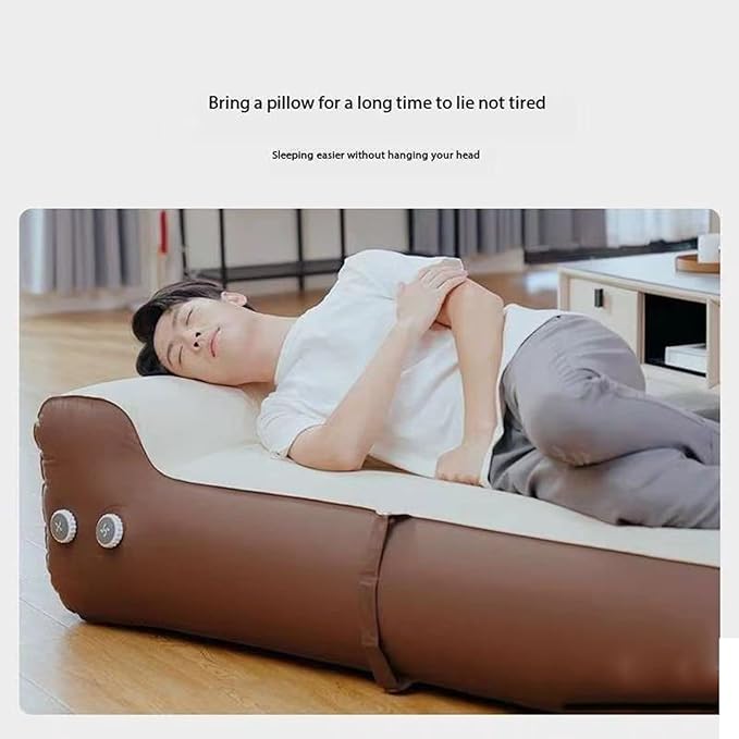 Outdoor Inflatable SofaInflation and Deflation Thickened Sleep Bed Portable Inflatable Sofa Outdoor Camping Camping Mattress