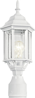 Kichler 49256WH Chesapeake Outdoor Post Mount 1-Light White