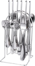 Ciieeo Portable Stainless Steel Cutlery Utensil Kitchen Utensil for Camping Hiking Picnic Easy to Clean Dishwasher Safe