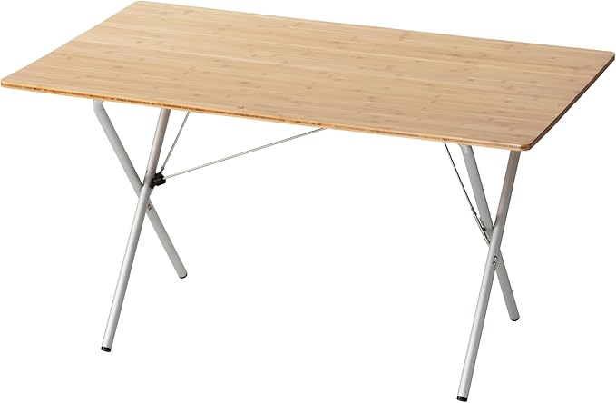 Snow Peak Single Action Camping Table Portable Dining and Game Outdoor Table - Large