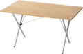 Snow Peak Single Action Camping Table Portable Dining and Game Outdoor Table - Large