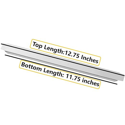 12 Stainless Steel Steam Table Adapter Bars – Hotel Pan Divider for Full &amp Fractional Size Pans Commercial Food Service Use (8 12-inch Long)