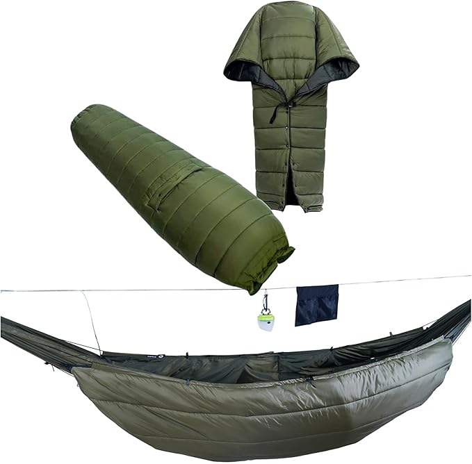 onewind Hammock Underquilt and Topquilt 4 Season Camping Quilt Combo