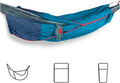 Grand Trunk 360° ThermaQuilt 3-in-1 Hammock Underquilt | Converts to Sleeping Bag or Blanket | 40°F Rated Lightweight Insulated Camping Quilt | Blue/Navy