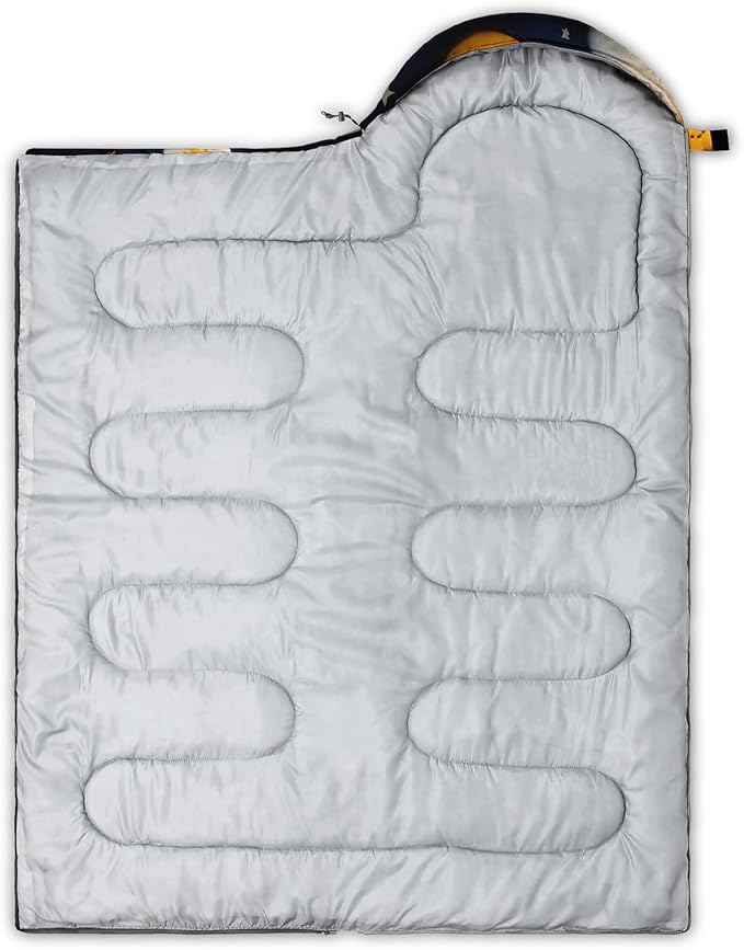 AILONEN Cartoon Camping Sleeping Bag for Boys Girls AdultsLightweight &amp Waterproof3 Season Warm &amp Cold WeatherPortablePrinted Sleeping BagTravelingCampingHiking