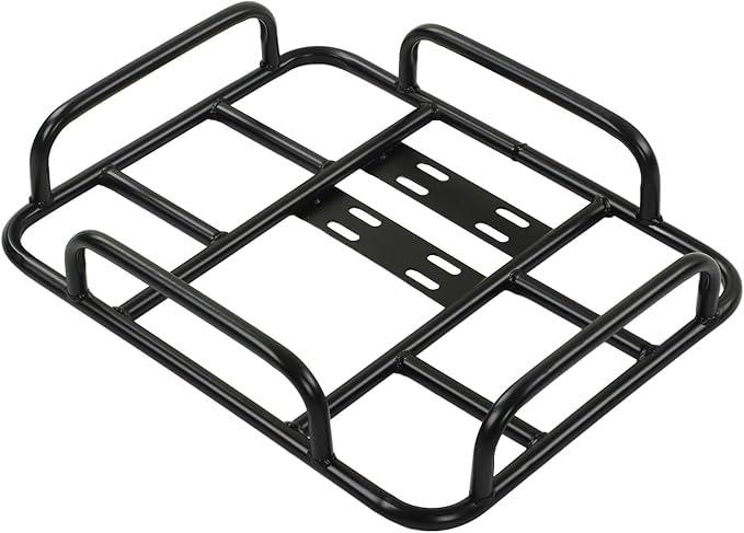 Akozon Delivery Food Bag Rack Food Delivery Box Rack Rear Grille 80kg Loading Delivery Food Box Bracket Universal for Motorcycle Electric (Type 1 45/35 ID) Akozont46obimfhd-12