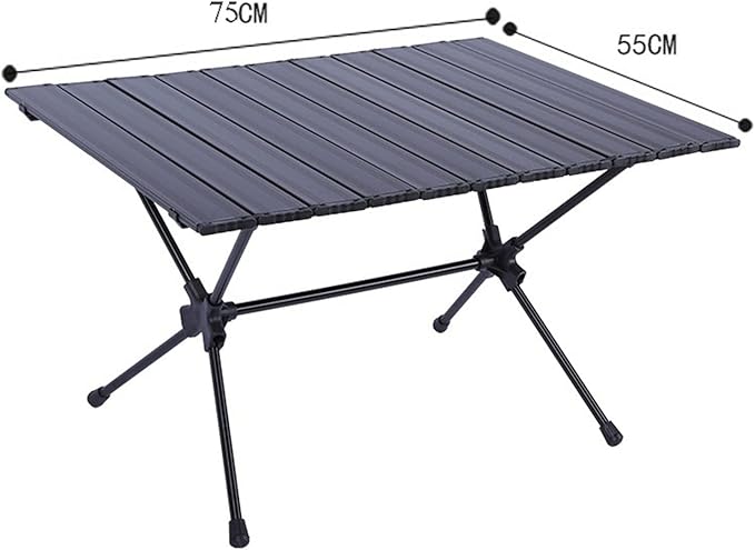 Aluminum Alloy Folding Camping Table Adjustable Height Portable Picnic for Outdoor Parties Mini Barbecue Lightweight and