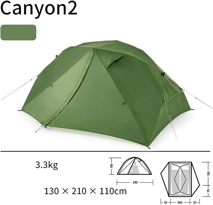 Tents for Camping Canyon Outdoor Camping Quick-Open Tent Camp Portable Automatic Tent Hiking Picnic Nature Hike Camping Tent