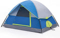 OLIXIS Camping Tent 2/4 Person Waterproof Windproof Dome Tent with Multi-Directional Ventilation Quick 5 Min Setup for Family Outdoor Backpacking Hiking