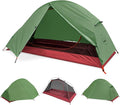 KAZOO Waterproof Backpacking Tent Ultralight 1/2 Person Lightweight Camping Tents 1/2 People Hiking Tents Aluminum Frame Double Layer | Waterproof Camping Tents 1/2 People Hiking Tents Aluminum Fr