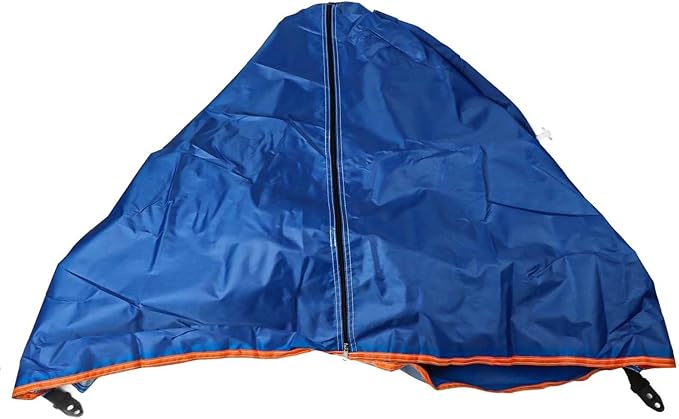 Camping Storage Tent with 9 Shelves for Shoes and Camping Gear Organization Cabinet Waterproof Portable Oxford Cloth for Hiking