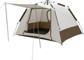 2 Person Instant Pop Up Tent Camping Tent Easy Setup Integrated Sunshade Awning Waterproof for Outdoor Hiking Beach