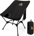 Ultralight Camping Chair Backpacking Chair Portable Camp Chair with Cup Holder &amp Storage Bag Lightweight Compact Folding Chair for Hiking Travel Picnic Mountaineering