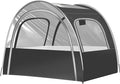 Camping &amp Sports Tent 82x59x65 in 3-4 Person PVC Tunnel Tent Weatherproof Sunshade No Condensation Spacious Interior Ultra Visibility for Sports Events Camping Fishing Cheering