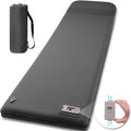 Self Inflating Sleeping Pad with Electric Pump 3.14 Ultra-Thick Memory Foam Camping Mattress Pad with Pillow Fast Inflating in 30s9.5 R-Value Insulated Camping Pad for Camping Car Travel LightGrey