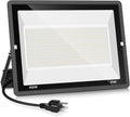 400W LED Stadium Flood Light Outdoor2400W Equivalent 50500LM 5000K Daylight White Super Bright FloodLight with Plug85-277V IP66 Waterproof Commercial Lighting for Sports FieldsCountsArena