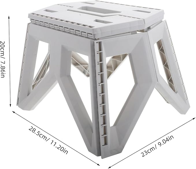 Zerodeko Portable Foldable Camping Stool Lightweight Collapsible Chair for Adults Boy Girl for Fishing Travel and Outdoor Activities Ergonomic Design with Stable Support