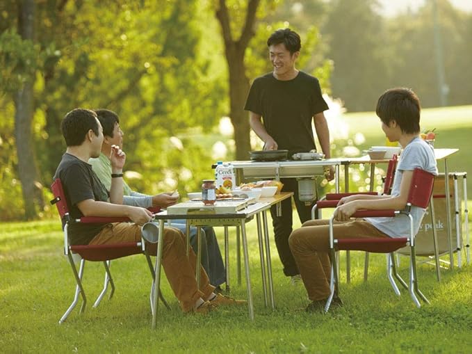 Snow Peak IGT Bamboo Table Regular CK-116TR Designed in Japan Made of Laminated Bamboo for Iron Grill Table Kitchen Lifetime Product Guarantee