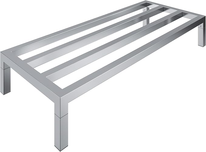 48 x 20 | 8 Off The Floor Aluminum Dunnage Rack | 1200 Lbs Capacity
