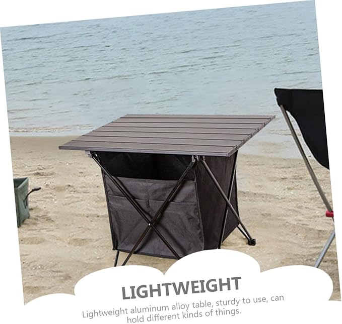 Mipcase Easily Outdoor Table Camping Beach BBQ Multi-Purpose Compact Design for