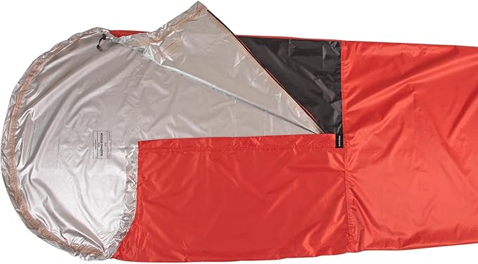 Ultralightweight Bivy Sack Ventilate Sleeping Bags - Compact Lightweight Waterproof Reusable for Adventure Camping &amp Emergency