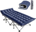 Barbella Folding Camping Cot Folding Cot Camping Cots for Adults Portable Sleeping Cot with Mattress Foldable Outdoor Bed Camp Cots Guest Bed with Carry Bag for Home Office &amp Outdoor Use