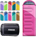 Camping Sleeping Bag 32℉ Sleeping Bags for Adults Kids Teens Cold Weather Warm Sleeping Bag Winter for 3-4 Season Camping Camping Gear Equipment Traveling and Outdoors