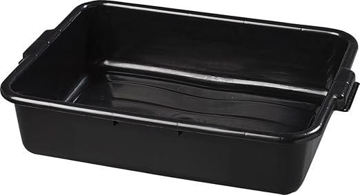 Carlisle FoodService Products 4401003 Comfort Curve Bus Box/Tote Box 5 Deep Black