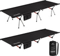 Naturehike ArmyWild Folding Camping Cot Height Adjustable Ultralight Backpacking Cot Portable Camping Bed for Camping Hiking Travel Home