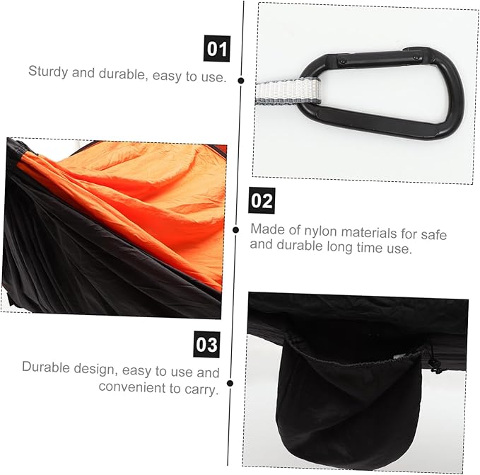 1pc Portable Hanging Bed Multi-Function Suspended Tent for Outdoor Camping Hammock for Hiking and Picnics