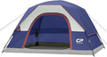 Tents for Camping 4 Person Tent Waterproof Windproof Double Layer Camping Tent Easy Setup Dome Tent with Large Mesh Windows &amp Wider Door for Outdoor Camping &amp Hiking