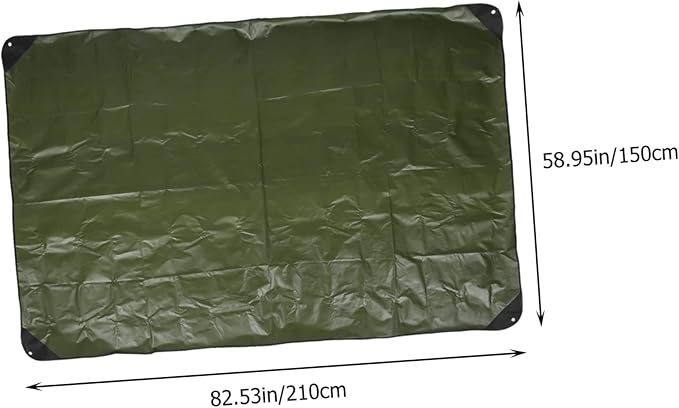 Thermal Emergency Blanket Camping Survival Mat Multi Functional Outdoor Awning Cloth for Hiking Picnics and Emergency Situations