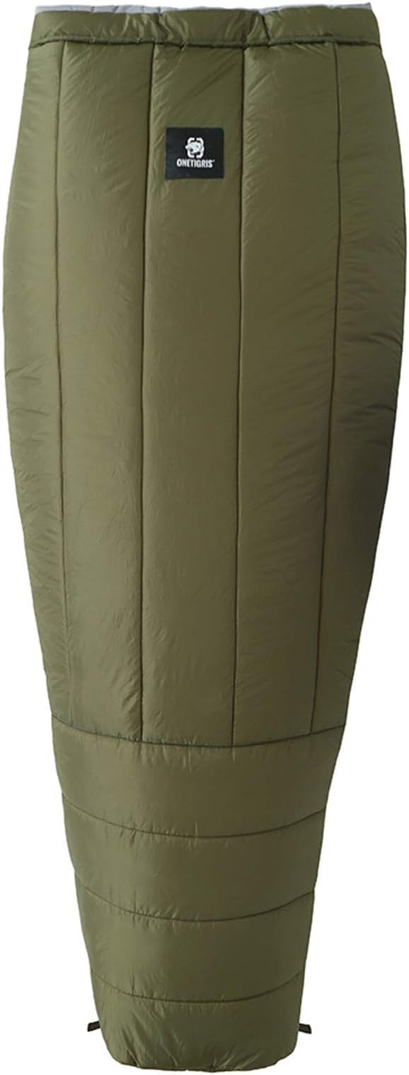OneTigris Featherlite Ultralight Sleeping Quilt Weighs 35oz Warm Hammock Topquilt 40 Degree with Footbox Perfect for Outback Camping Hiking Backpacking and Hammocks