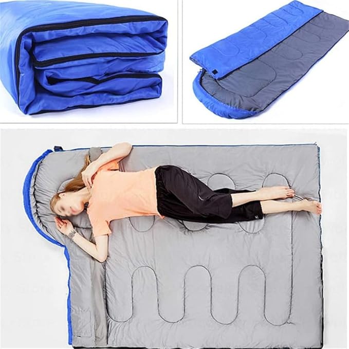 Adult Sleeping Bag Portable Travel Hiking Camping Office Dirt-Proof Outdoor Thickened
