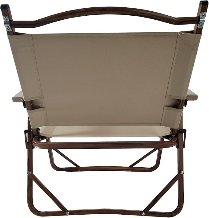 GOWE Comfy Foldable and Portable Chair with Armrests Aluminium Frame Travel Kermit Chair Easy to Fold and CarrySet of 4 for Children