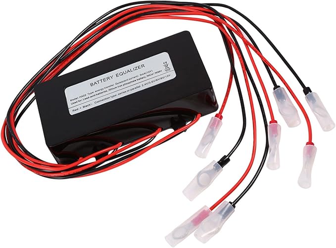 Battery Balancer Equalizer Battery Voltage Balancer 48V New Charger Reverse Polarity Protection Maintains Balance