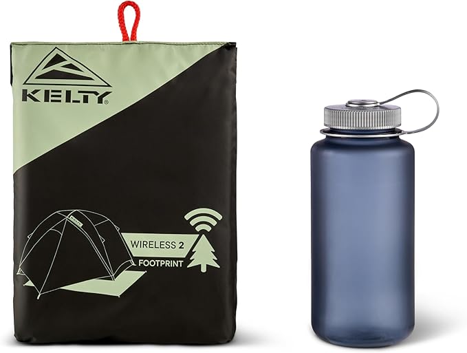 Kelty Wireless Camping Tent Footprint Lightweight Water Resistant Fitted Ground Sheet (2026)