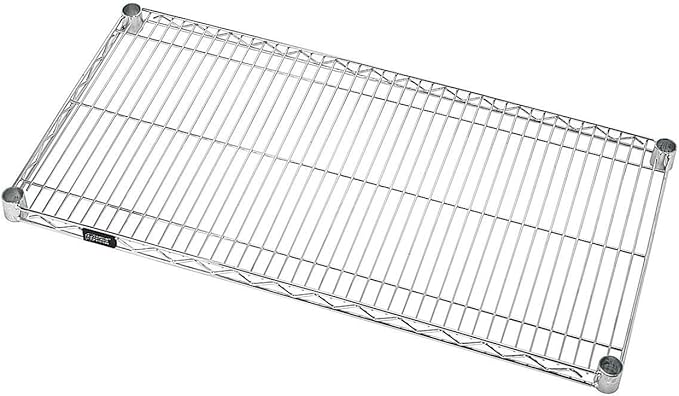 QUANTUM STORAGE SYSTEMS 1836S Wire Add-On Shelf Stainless Steel 36 W x 18 D
