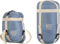 Mini Adult Travel Lightweight Down Cotton for Camping Hiking &amp Backpacking Compact Portable Waterproof Shadow Blue 80.7×33.5 inches