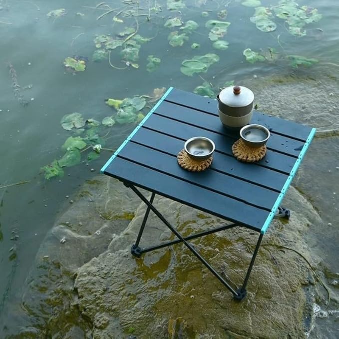 Portable Outdoor Folding Chair and Stable Aluminum Alloy Camping Chair for BBQ Picnic and Outdoor Activities with Carry Bag