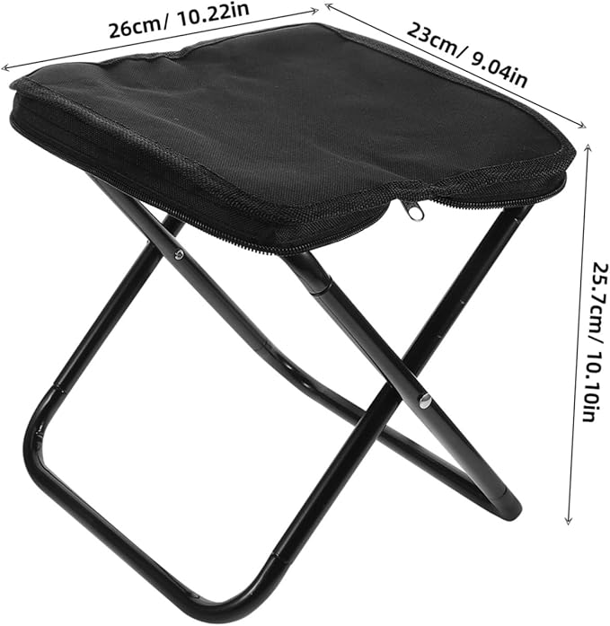 Mini Folding Stool Chair Portable Folding Stool Compact Stool for Outdoor Use Lightweight